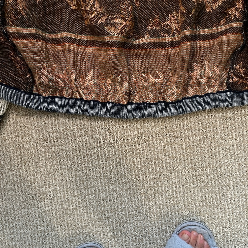 Orvis Blue and Cream Varsity Jacket - Picture 5 of 7